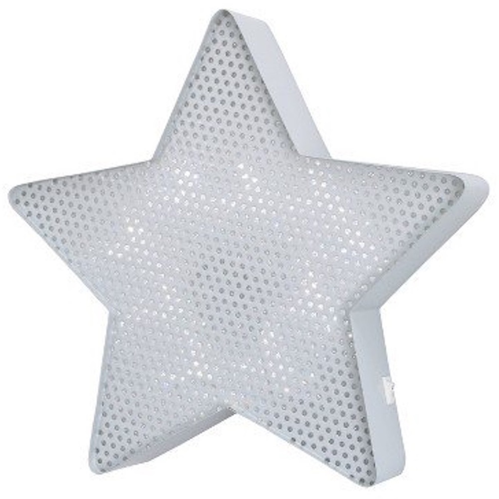 Lighted Wall Décor Grey Star